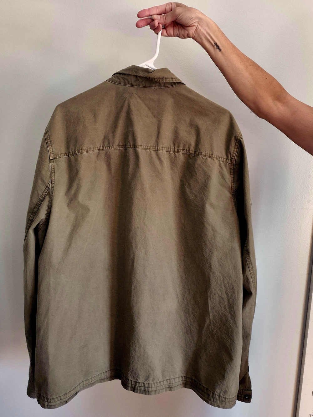 Lucky Brand Men's Lightweight Utility Jacket - Olive Green - Picture 2 of 5